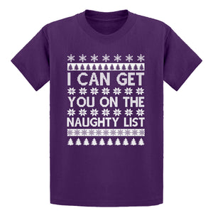 Youth I can get you on the Naughty List Kids T-shirt