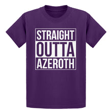 Youth Straight Outta Azeroth Kids T-shirt