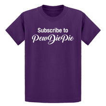 Youth Subscribe to PewDiePie Kids T-shirt