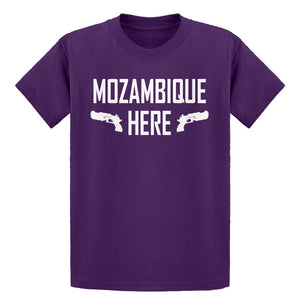 Youth Mozambique Here Kids T-shirt