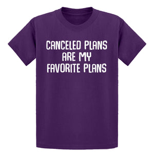 Youth Canceled Plans Kids T-shirt