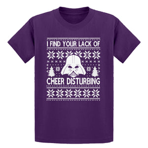 Youth I Find Your Lack of Cheer Disturbing Kids T-shirt