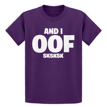 Youth And I OOF Sksksk Kids T-shirt
