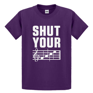 Youth Shut Your Face Kids T-shirt