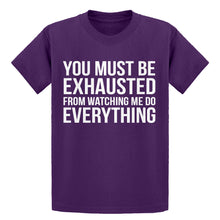 Youth You Must be Exhausted Kids T-shirt