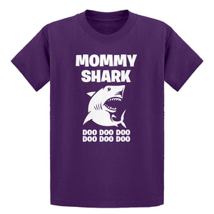 Youth Mommy Shark Kids T-shirt