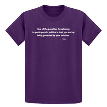 Youth Governed by your Inferiors Kids T-shirt