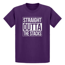 Youth Straight Outta the Stacks Kids T-shirt