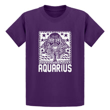 Youth Aquarius Zodiac Astrology Kids T-shirt