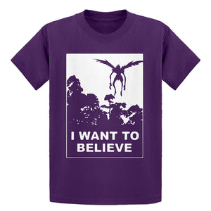 Youth I Want to Believe Shinigami Kids T-shirt