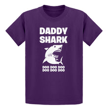Youth Daddy Shark Kids T-shirt