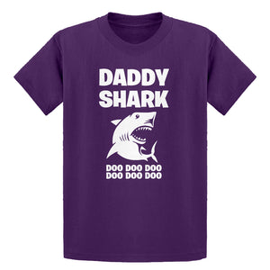 Youth Daddy Shark Kids T-shirt