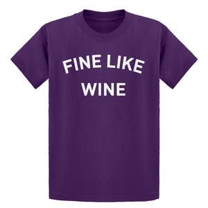 Youth Fine like Wine Kids T-shirt