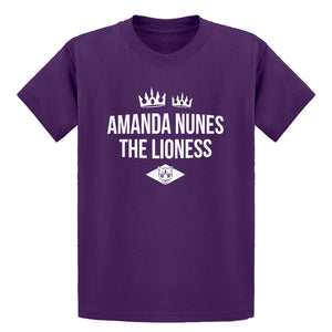 Youth Amanda Nunes the Lioness Kids T-shirt
