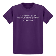 Youth Confucius say Kids T-shirt