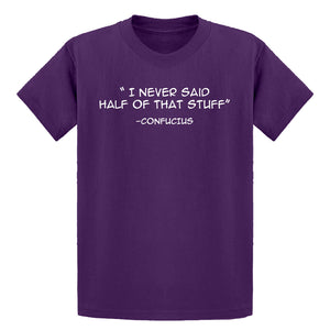 Youth Confucius say Kids T-shirt