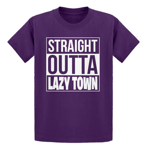 Youth Straight Outta Lazy Town Kids T-shirt