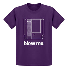 Youth Blow Me Game Cartridge Kids T-shirt