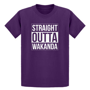 Youth Straight Outta Wakanda Kids T-shirt