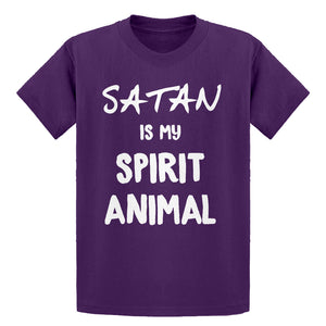 Youth Satan is my Spirit Animal Kids T-shirt