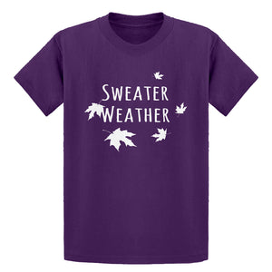 Youth Sweater Weather Kids T-shirt