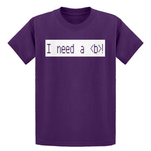 Youth I Need a Break Kids T-shirt