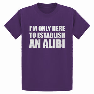 Youth Here to Establish and Alibi Kids T-shirt