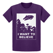Youth I Want to Believe Star Ship Kids T-shirt