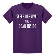 Youth Sleep Deprived and Dead Inside Kids T-shirt
