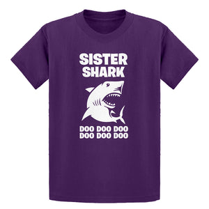 Youth Sister Shark Kids T-shirt