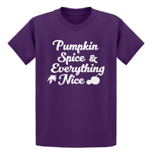 Youth Pumpkin Spice and Everything Nice Kids T-shirt