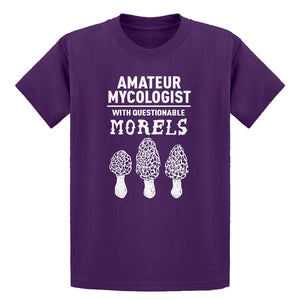 Youth Questionable Morels Kids T-shirt