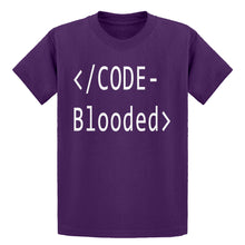 Youth Code Blooded Kids T-shirt