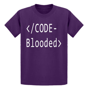 Youth Code Blooded Kids T-shirt