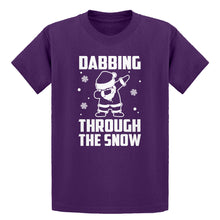 Youth Dabbing through the Snow Kids T-shirt