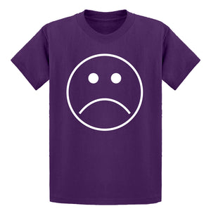 Youth Sad Face Kids T-shirt