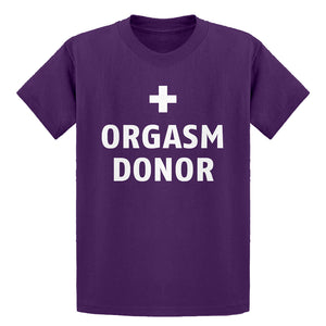 Youth Orgasm Donor Kids T-shirt