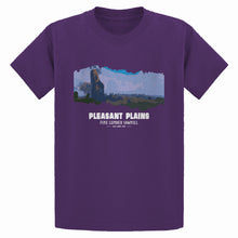 Youth Pleasant Plains Fine Lumber Sawmill Kids T-shirt