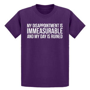 Youth My Disappointment is Immeasurable and my Day is Ruined Kids T-shirt