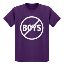 Youth No Boys Kids T-shirt