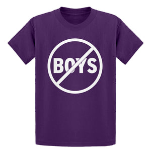Youth No Boys Kids T-shirt
