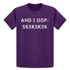 Youth And I OOP- Sksksksk Kids T-shirt