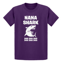 Youth Nana Shark Kids T-shirt