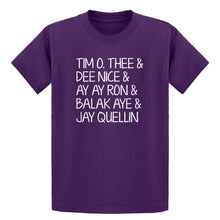 Youth Tim O. Thee & Dee Nice & Ay Ay Ron & Balak Aye & Jay Quellin Kids T-shirt