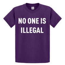 Youth No One is Illegal Kids T-shirt
