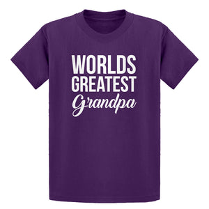 Youth World's Greatest Grandpa Kids T-shirt