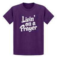 Youth Living on a Prayer Kids T-shirt