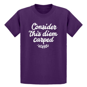 Youth Consider this Diem Carped Kids T-shirt