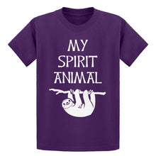 Youth Sloth is my Spirit Animal Kids T-shirt