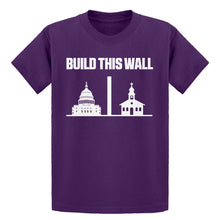 Youth Build This Wall Kids T-shirt